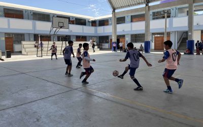 The children of Ica experienced the excitement of the AgroMIGIVA Youth League